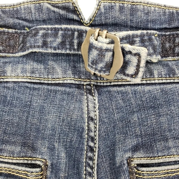 Pilcro Anthropologie Sailor Jeans Slim Straight Ankle Dark Wash Denim - Picture 5 of 10